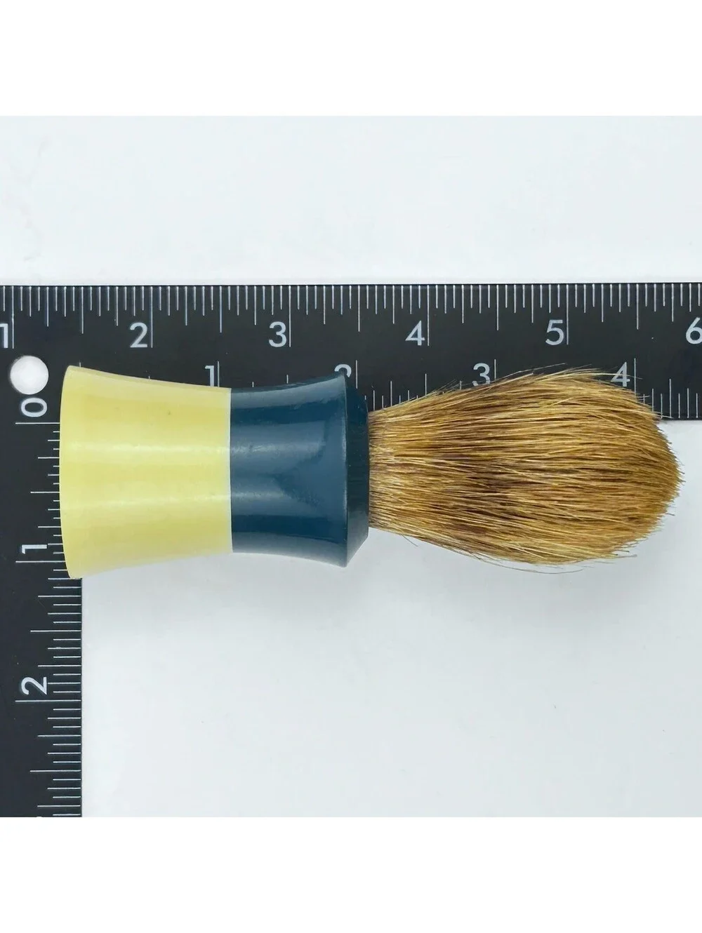 Vintage Ever Ready 100 Shaving Brush Green Cream Bakelite Barber USA 4x1.5